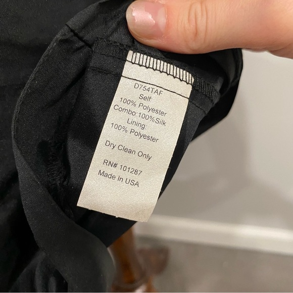 Alexia Admor Silk Black and White Dress‎ Medium - Picture 11 of 14